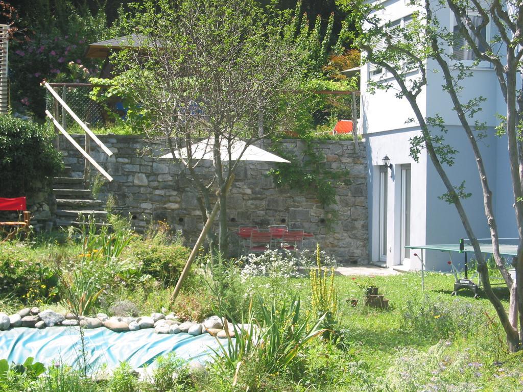 Ferienwohnung Casa in Königs GarteN Intragna TI Exterior foto
